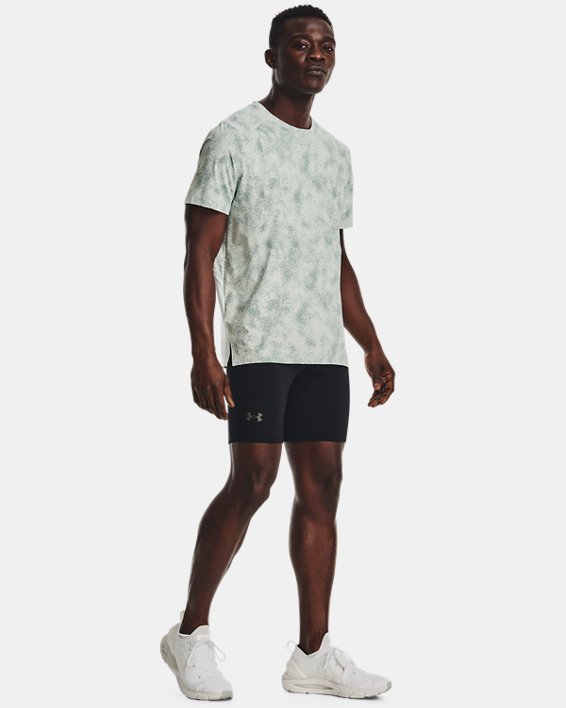 Men's UA Iso-Chill Laser Short Sleeve in Green image number 2